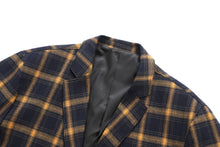 Load image into Gallery viewer, Plaid Summer Woven Blazer
