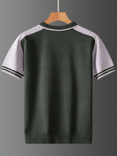 Load image into Gallery viewer, Contour Block Knit Polo
