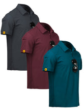 Load image into Gallery viewer, Triple Pack Sport Lapel Shirts
