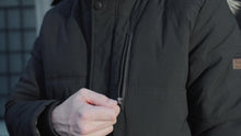 Load image into Gallery viewer, Men’s Heavy-Duty Windproof Winter Parka with Detachable Hood
