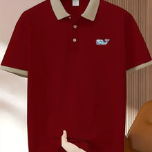 Load image into Gallery viewer, Whale Print Polo
