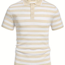Load image into Gallery viewer, Striped Slim Polo
