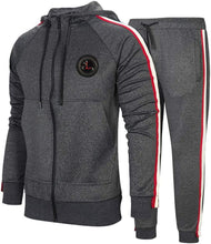 Load image into Gallery viewer, Men&#39;S Casual Tracksuit Set Long Sleeve Full-Zip Running Jogging Athletic Sweat Suits
