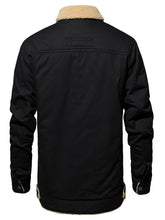 Load image into Gallery viewer, Men’s Cotton Cargo Winter Jacket
