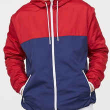 Load image into Gallery viewer, Men’s Camouflage Hooded Zip-Up Jacket
