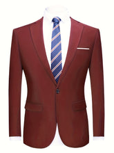 Load image into Gallery viewer, Classic Tux Woven Blazer
