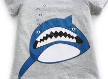 Load image into Gallery viewer, Boys Cotton Short Sleeve T-Shirts Animal Shirts Graphic Tees
