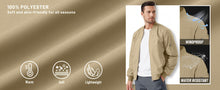 Load image into Gallery viewer, Lightweight Men's Windbreaker Bomber Jacket
