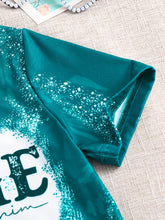 Load image into Gallery viewer, Leopard Letter Summer Tee
