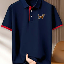 Load image into Gallery viewer, Dachshund Print Polo
