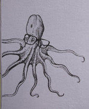 Load image into Gallery viewer, Octopus Wearing Glasses
