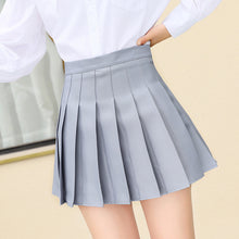 Load image into Gallery viewer, high waist gray a skirt pants
