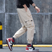Load image into Gallery viewer, men&#39;s Japanese fashion cotton trousers
