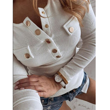 Load image into Gallery viewer, Spot cross-border long sleeve bottoming sweater tops
