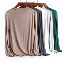 Load image into Gallery viewer, Round neck long-sleeved T-shirt casual loose bottoming shirt
