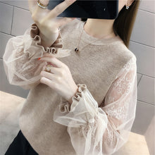 Load image into Gallery viewer, New spring loose lazy knit sweater bottoming shirt tide
