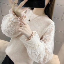 Load image into Gallery viewer, New spring loose lazy knit sweater bottoming shirt tide
