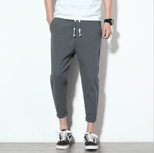 Load image into Gallery viewer, Cotton Slim Fit Trousers
