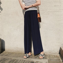 Load image into Gallery viewer, legs pants spring and summer nine students Hong Kong flap loose
