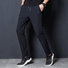 Load image into Gallery viewer, Men&#39;s loose knit Korean version casual sports trousers
