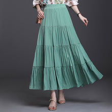 Load image into Gallery viewer, Cake skirt of the fashion high waist splicing half skirt
