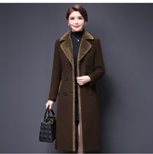 Load image into Gallery viewer, Mother hair woolen coat quality guarantee
