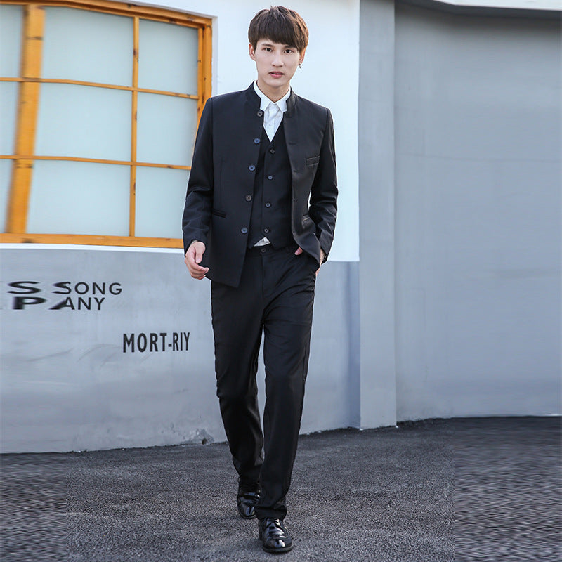 Men's Korean version slim casual suit