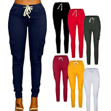 Load image into Gallery viewer, Multi-bag casual pants factory direct large number spot
