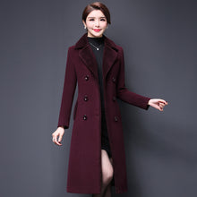 Load image into Gallery viewer, Mother hair woolen coat quality guarantee
