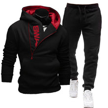 Load image into Gallery viewer, men Casual Tracksuit Sweatshirt+Sweatpant
