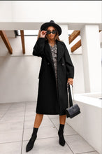 Load image into Gallery viewer, Long suit collar wool coat women&#39;s coat
