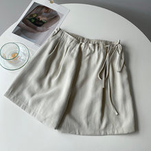 Load image into Gallery viewer, copper ammonia short pants high waist straight pants
