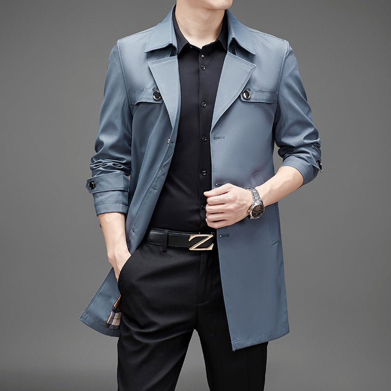 Men's business fashion Windbreaker jacket
