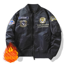Load image into Gallery viewer, Tiger embroidery baseball service large size jacket worker jacket tide

