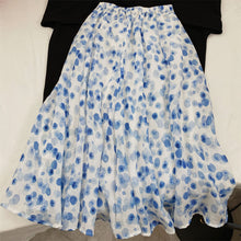 Load image into Gallery viewer, Printing bachelor A word long section skirt summer new skirt
