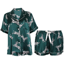 Load image into Gallery viewer, areca new zebra short-sleeved shorts
