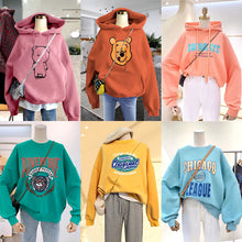 Load image into Gallery viewer, Loose Sweater INS hooded sweater casual round neck jacket
