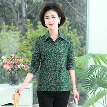 Load image into Gallery viewer, Shirt Lilion Long Sleeve Middle-aged Mother Pack Middle-aged
