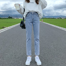 Load image into Gallery viewer, Direct jeans high waist slimming pants tide
