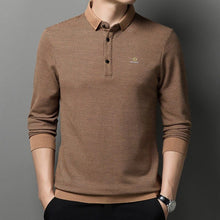 Load image into Gallery viewer, Men&#39;s casual long-sleeved POLO T-shirt
