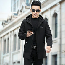 Load image into Gallery viewer, simple casual windbreaker jacket for men
