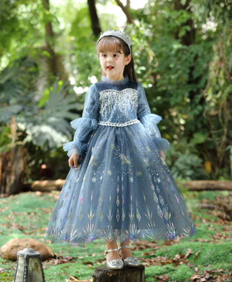 Frozen Princess Birthday Dress